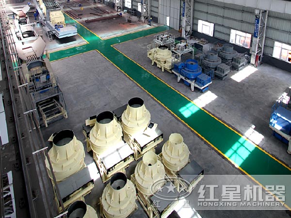 石灰?guī)r制砂機(jī)車間 石灰?guī)r制砂機(jī)車間