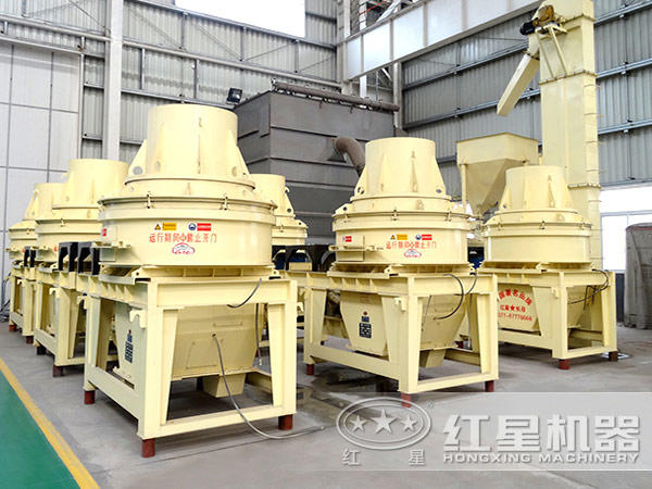 鵝卵石制砂機(jī)車間 鵝卵石制砂機(jī)車間