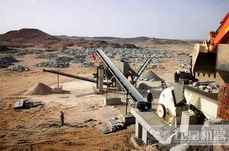 重錘式破碎機(jī)固定式碎石生產(chǎn)線 重錘式破碎機(jī)固定式碎石生產(chǎn)線