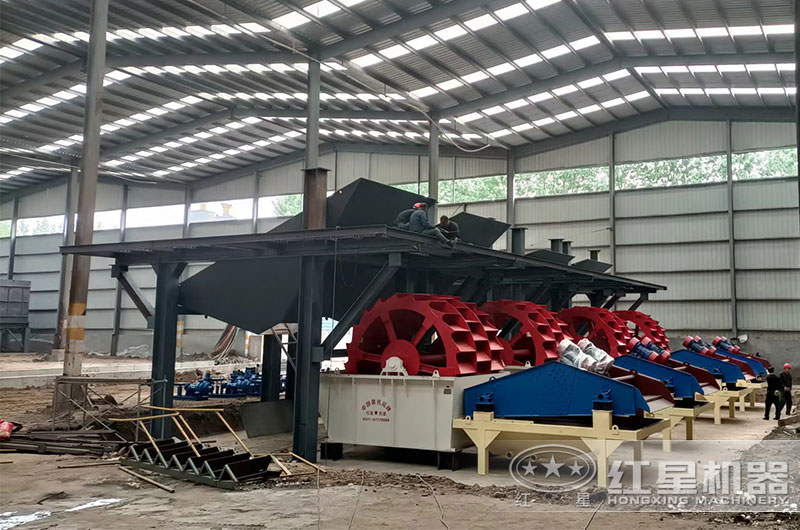 帶細(xì)沙回收功能的水輪式洗砂一體機 帶細(xì)沙回收功能的水輪式洗砂一體機