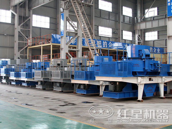 制砂機(jī)生產(chǎn)車間 制砂機(jī)生產(chǎn)車間