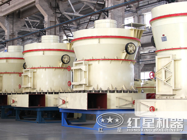 石膏磨粉機(jī)車間 石膏磨粉機(jī)車間