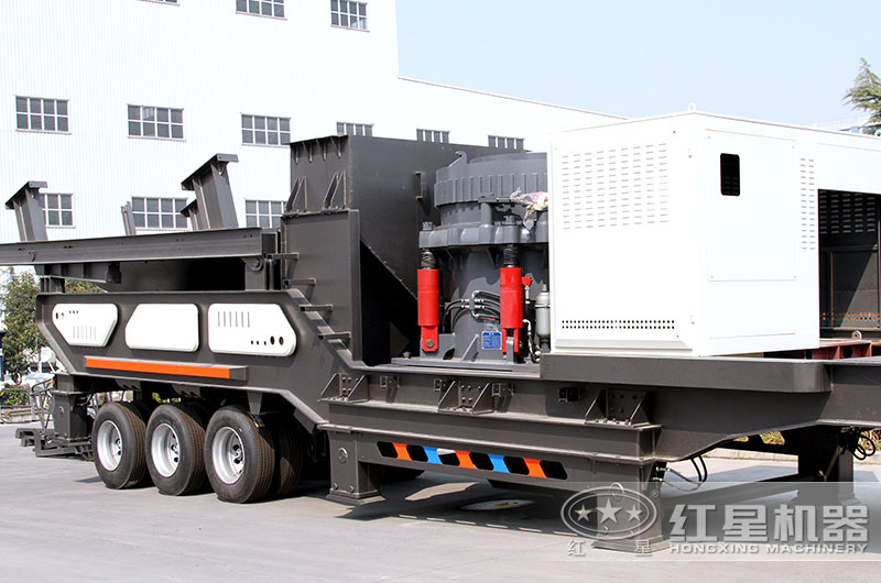 HX系列圓錐移動(dòng)破碎站 HX系列圓錐移動(dòng)破碎站