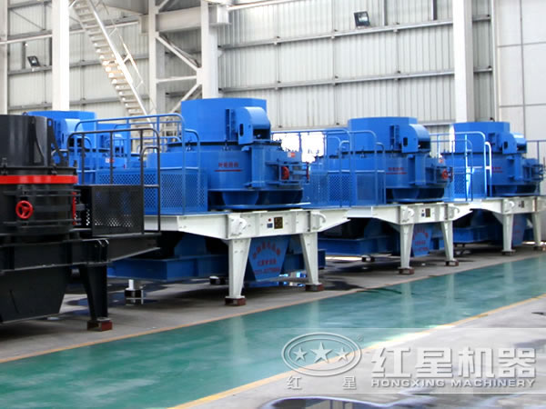 石灰?guī)r制砂機車間 石灰?guī)r制砂機車間