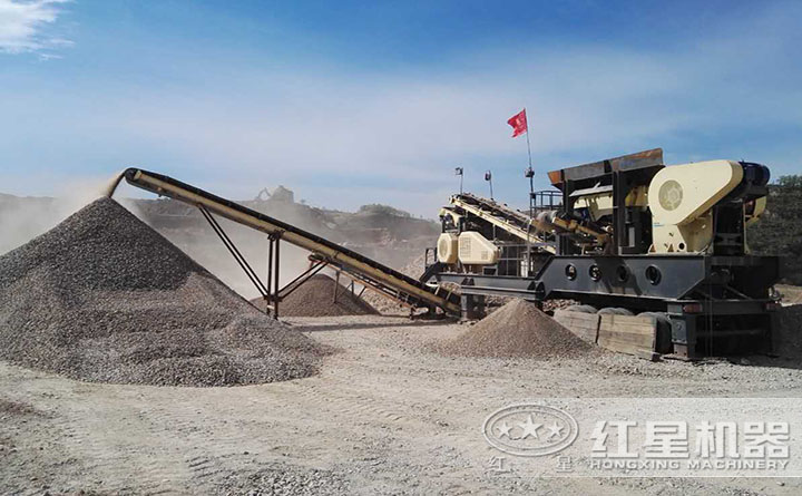 砂石生產(chǎn)現(xiàn)場 砂石生產(chǎn)現(xiàn)場