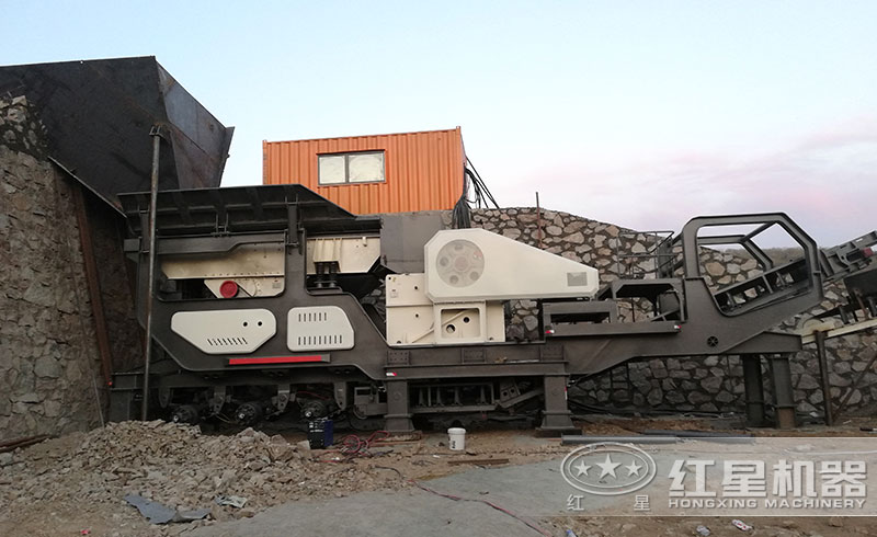 移動破石子機生產現場 移動破石子機生產現場