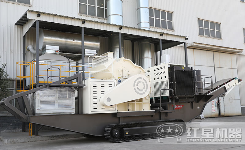 履帶式車載一體沙石機 履帶式車載一體沙石機