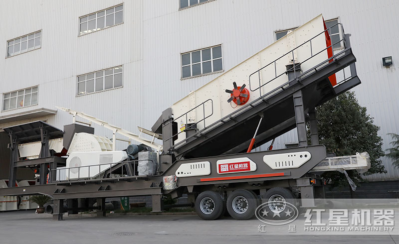 輪胎式移動碎石機(jī) 輪胎式移動碎石機(jī)