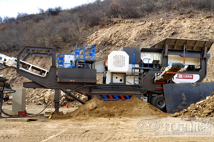 顎式移動破碎站 顎式移動破碎站