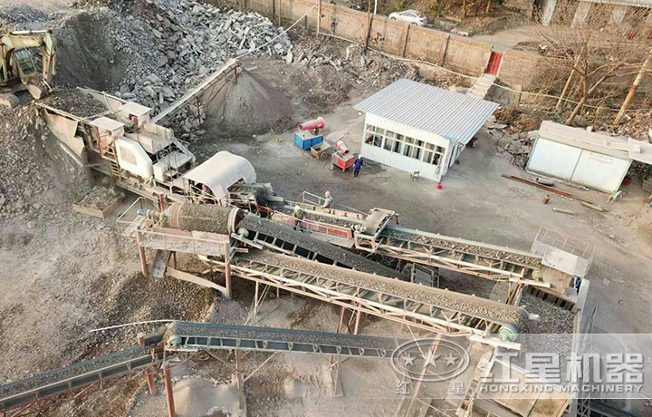 建筑垃圾制砂現(xiàn)場 建筑垃圾制砂現(xiàn)場