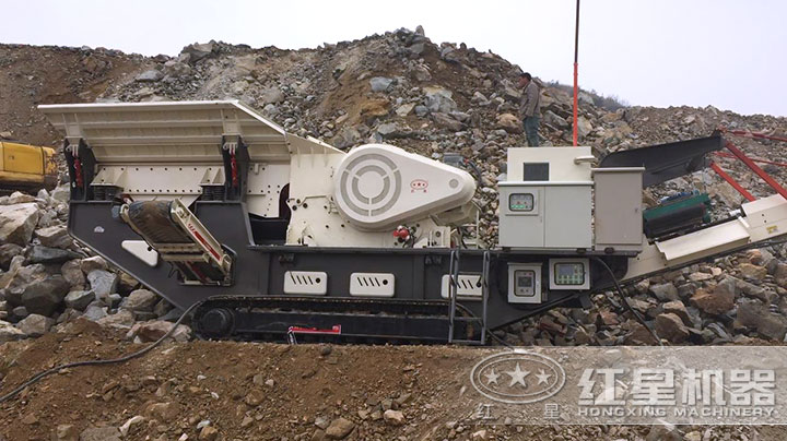 履帶顎式移動(dòng)破碎機(jī) 履帶顎式移動(dòng)破碎機(jī)