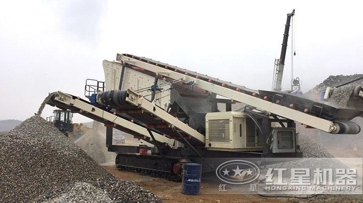 履帶振動(dòng)篩移動(dòng)破碎機(jī) 履帶振動(dòng)篩移動(dòng)破碎機(jī)