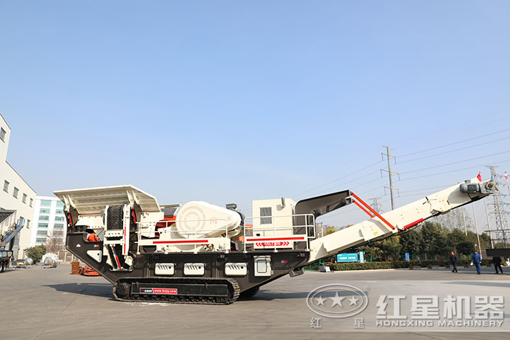 履帶車載式破碎機(jī) 履帶車載式破碎機(jī)