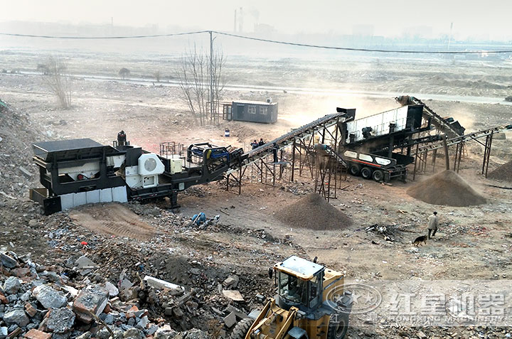 移動制砂生產(chǎn)線 移動制砂生產(chǎn)線