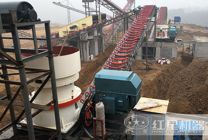 單缸圓錐破碎機(jī)客戶現(xiàn)場(chǎng) 單缸圓錐破碎機(jī)客戶現(xiàn)場(chǎng)