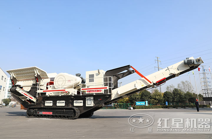 移動式石子破碎機 移動式石子破碎機
