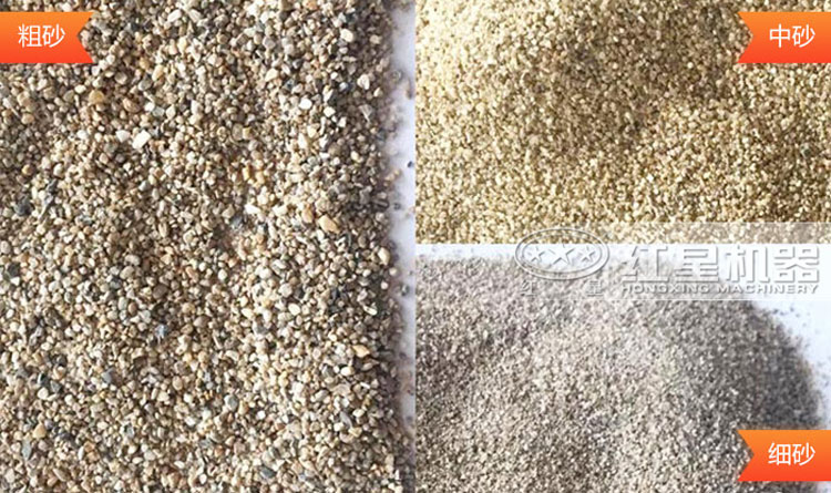 人造砂規(guī)格也有粗、中、細(xì)之分