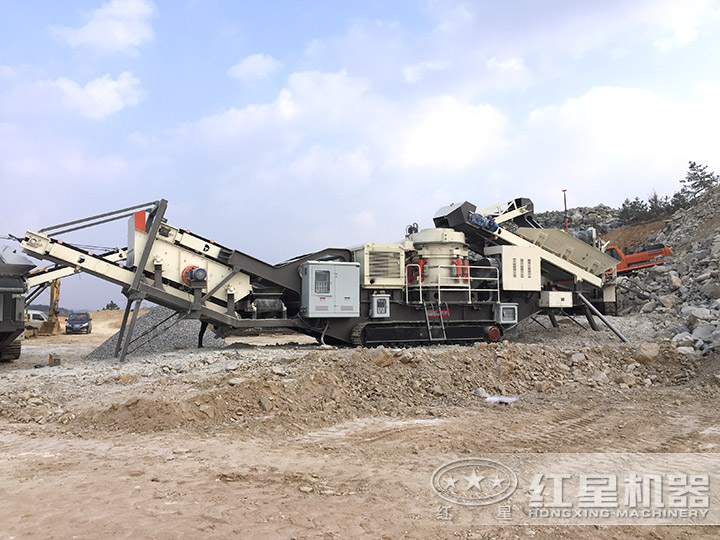 車載碎石機生產(chǎn)現(xiàn)場 車載碎石機生產(chǎn)現(xiàn)場