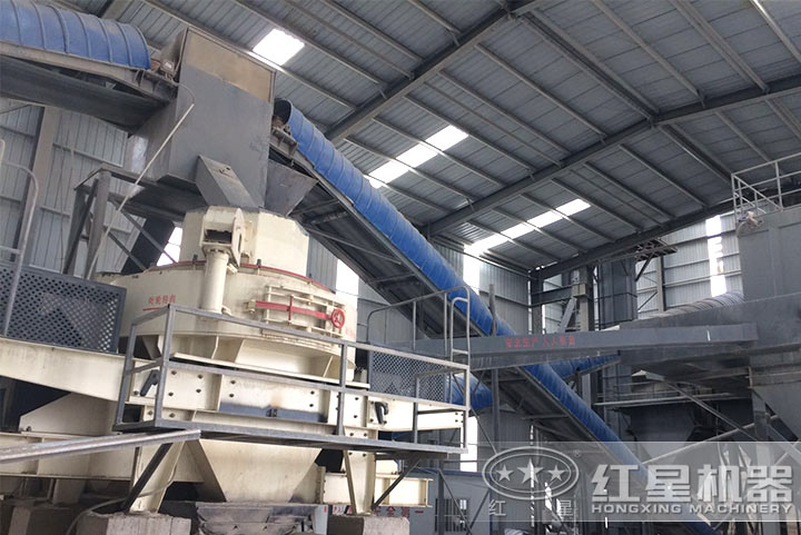 建筑用砂制砂機(jī)現(xiàn)場(chǎng) 建筑用砂制砂機(jī)現(xiàn)場(chǎng)