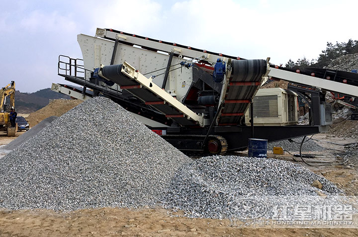 履帶式移動破成品物料 履帶式移動破成品物料