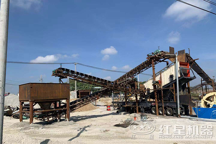 移動式打砂設備生產現場 移動式打砂設備生產現場