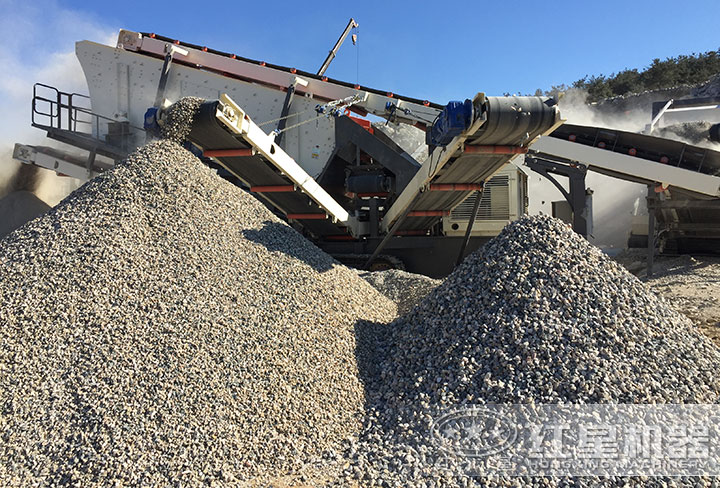 流動磕石機成品展示 流動磕石機成品展示