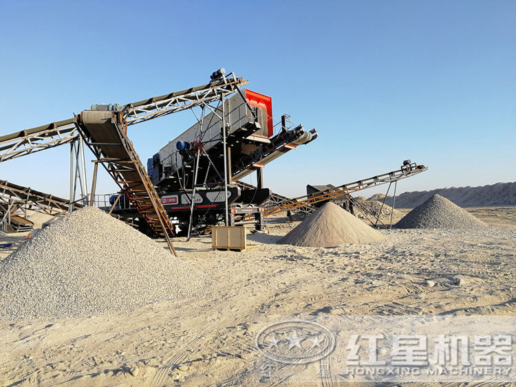 機(jī)制砂用戶現(xiàn)場(chǎng)，多個(gè)現(xiàn)場(chǎng)可提供就近安排參觀