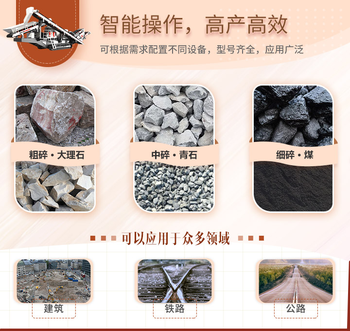 移動破碎機應用領域 移動破碎機應用領域