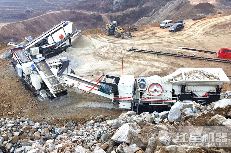 移動制砂機生產現(xiàn)場 移動制砂機生產現(xiàn)場
