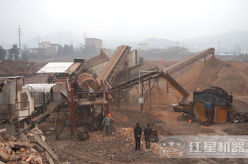 用戶建筑垃圾處理廠實拍圖 用戶建筑垃圾處理廠實拍圖