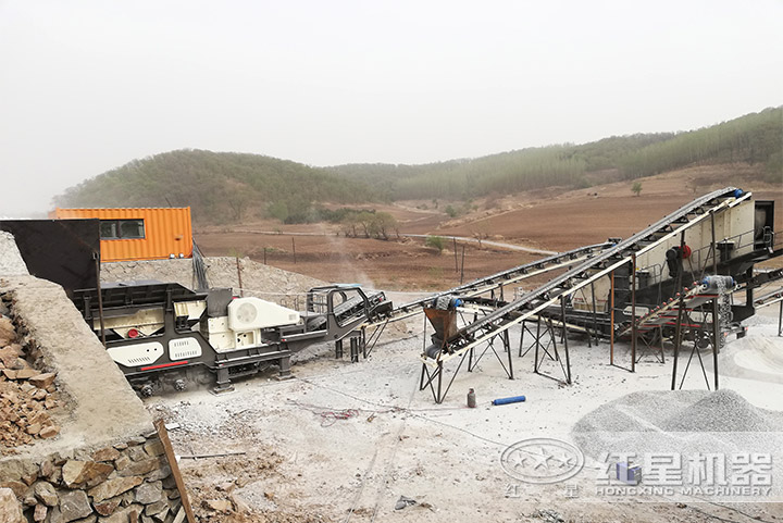移動(dòng)式碎石生產(chǎn)線 移動(dòng)式碎石生產(chǎn)線