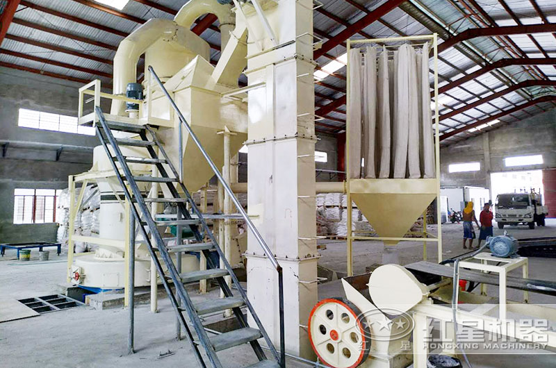 磨粉用戶生產(chǎn)現(xiàn)場，能夠滿足多種規(guī)格磨粉使用