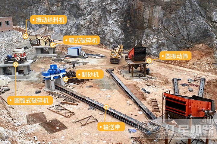 制砂廠安裝現(xiàn)場及設(shè)備 制砂廠安裝現(xiàn)場及設(shè)備