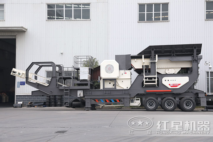 移動顎式破碎站 移動顎式破碎站