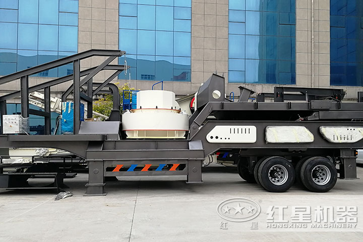 輪胎移動(dòng)碎沙機(jī) 輪胎移動(dòng)碎沙機(jī)