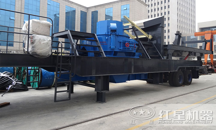 移動(dòng)鵝卵石制砂機(jī) 移動(dòng)鵝卵石制砂機(jī)