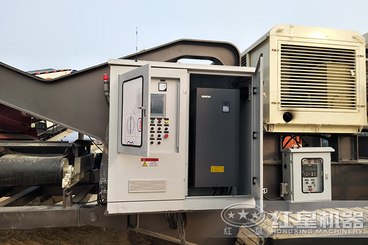 小型移動(dòng)碎石機(jī)械電控系統(tǒng) 小型移動(dòng)碎石機(jī)械電控系統(tǒng)