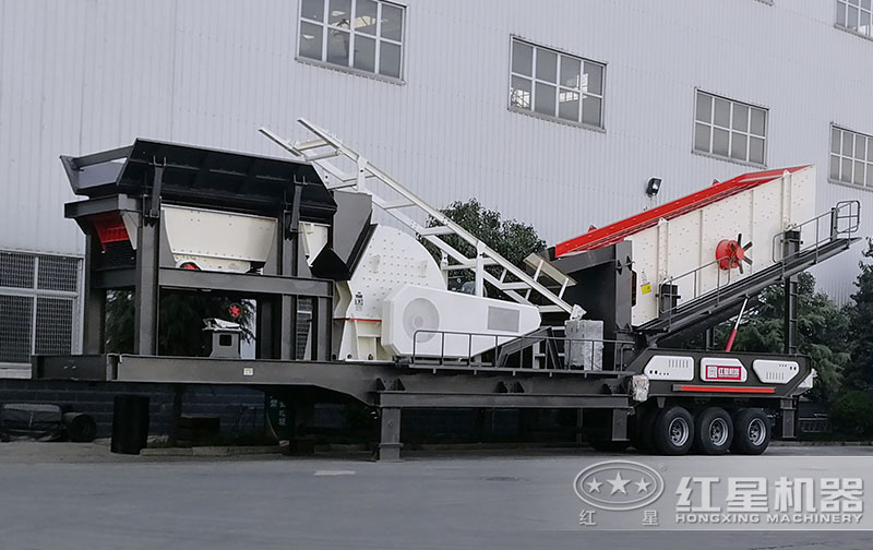 車載式大型移動碎石機(jī) 車載式大型移動碎石機(jī)