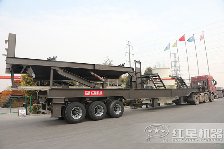 大型移動石頭碎沙機 大型移動石頭碎沙機