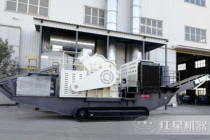 大型移動石頭碎沙機 大型移動石頭碎沙機