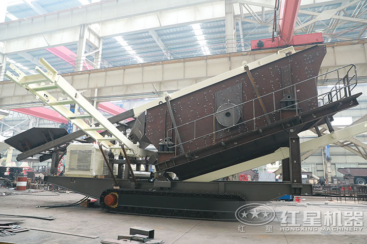 履帶移動式沙石設(shè)備 履帶移動式沙石設(shè)備