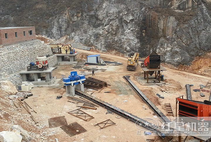 制沙機(jī)一套安裝現(xiàn)場(chǎng) 制沙機(jī)一套安裝現(xiàn)場(chǎng)