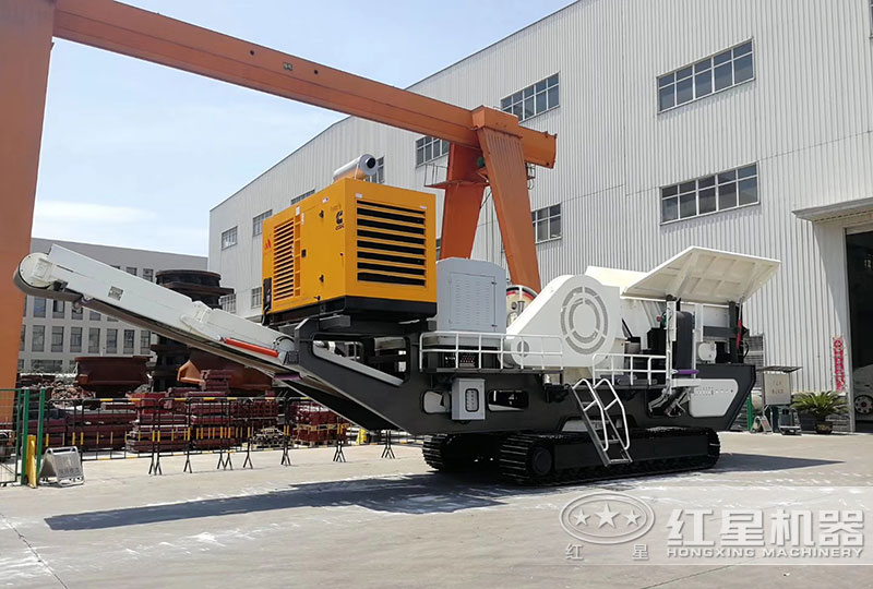 履帶式建筑垃圾粉碎機(jī) 履帶式建筑垃圾粉碎機(jī)