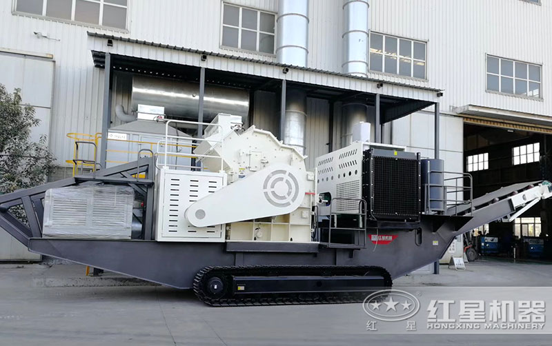 履帶柴油式小型移動(dòng)碎石機(jī) 履帶柴油式小型移動(dòng)碎石機(jī)