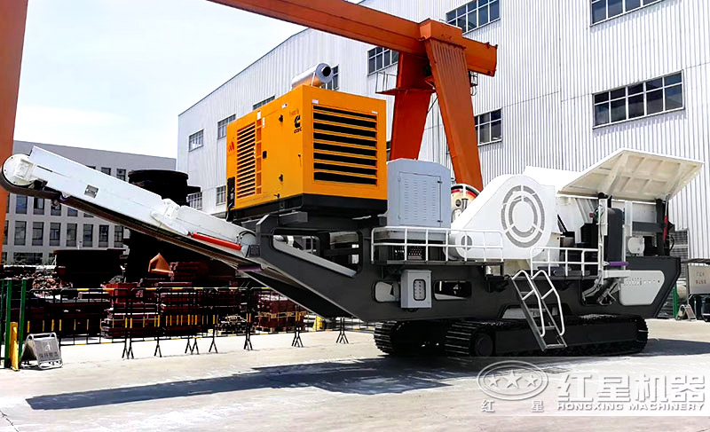 履帶式小型建筑廢料粉碎機(jī) 履帶式小型建筑廢料粉碎機(jī)