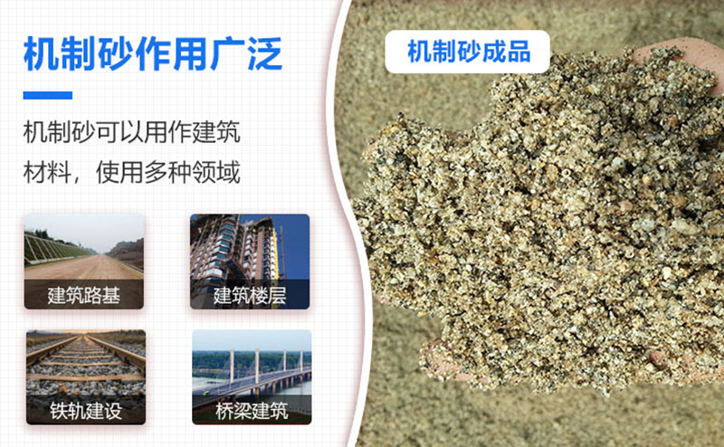 機制砂品級越來越高，用途也越來越廣泛
