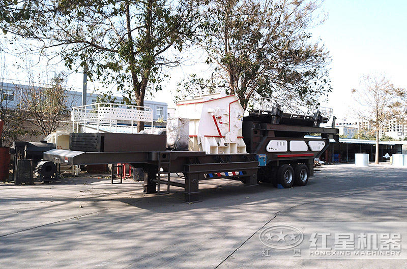 移動反擊破粒型好，可做中細碎處理