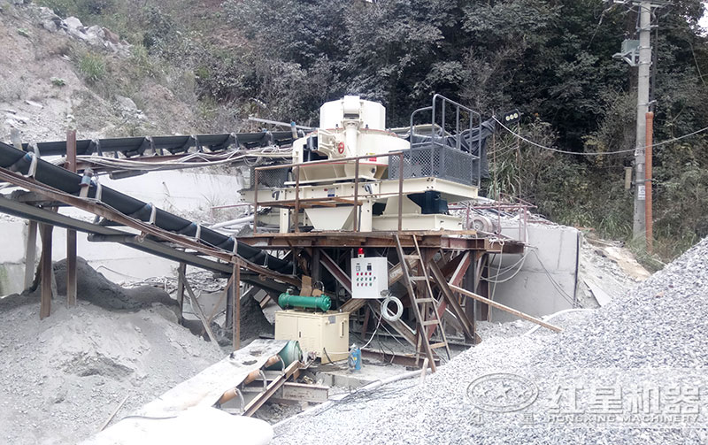 碎石整形機作業(yè)現(xiàn)場 碎石整形機作業(yè)現(xiàn)場