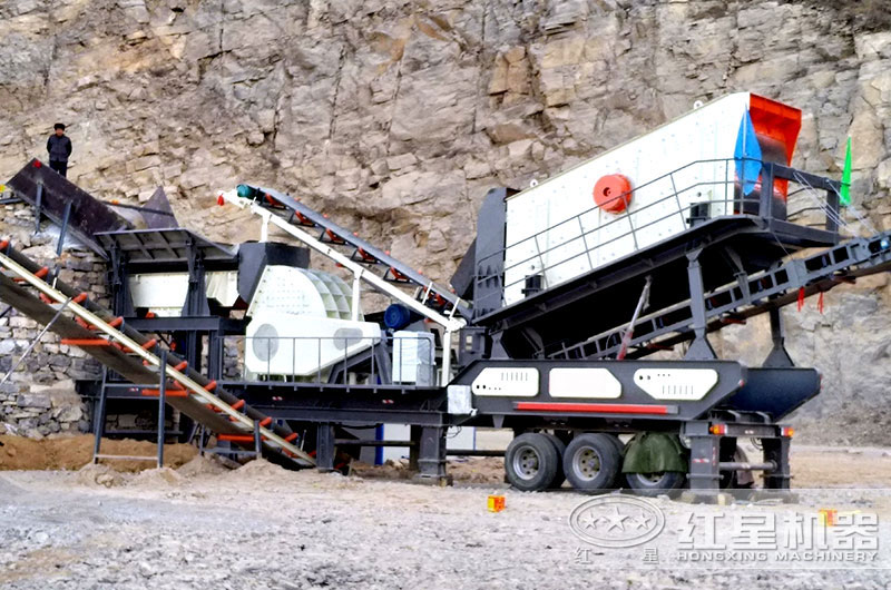 單機作業(yè)的流動破碎生產線 單機作業(yè)的流動破碎生產線