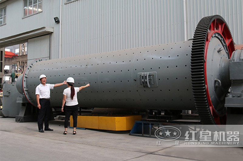 客戶來廠參觀球磨機 客戶來廠參觀球磨機